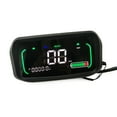 thumbnail image 5 of BIBABLYKE Weatherproof Electric Scooter Dashboard Digital Meter Speed Control Panel N7 for 48V 60V 72V High Resolution LED Display, 5 of 7