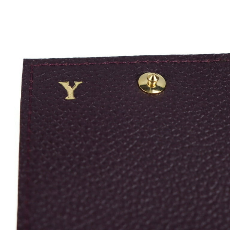 Pre-Owned LOUIS VUITTON Louis Vuitton Etuy Ecouture Other Accessories  M61484 Leather Ketch (Purple) Earphone Case (Like New) 