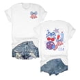 thumbnail image 5 of ibiyuan Usa 250th Anniversary Shirt Funny T Shirts for Women Crew Neck 250 Year American Anniversary Flag Short Sleeve Independence Day Women Shirts Womens Tops, 5 of 5