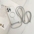 thumbnail image 3 of Crossbody Lanyard Magnetic Case For iPhone 15 14 13 12 11 Pro Max Plus X XS XR For Magsafe Soft TPU Camera Protection Cover, 3 of 5
