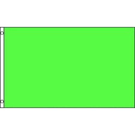 3x5 Solid Color Neon Green Plain Flag 3x5 House Banner
