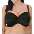 thumbnail image 2 of Women's Elomi Best EL4300 Smooth Underwire Moulded Convertible Strapless Bra (Black 34H), 2 of 7