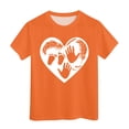 thumbnail image 5 of Godom Girls Tops Fashionable Short Sleeve T-Shirt Crewneck Tees Summer Cute T Shirts, 5 of 6