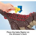 thumbnail image 5 of Imaginext Jurassic World Carnotaurus Dinosaur Toy with Spike Strike Action, 2-Piece Preschool Toys, 5 of 8