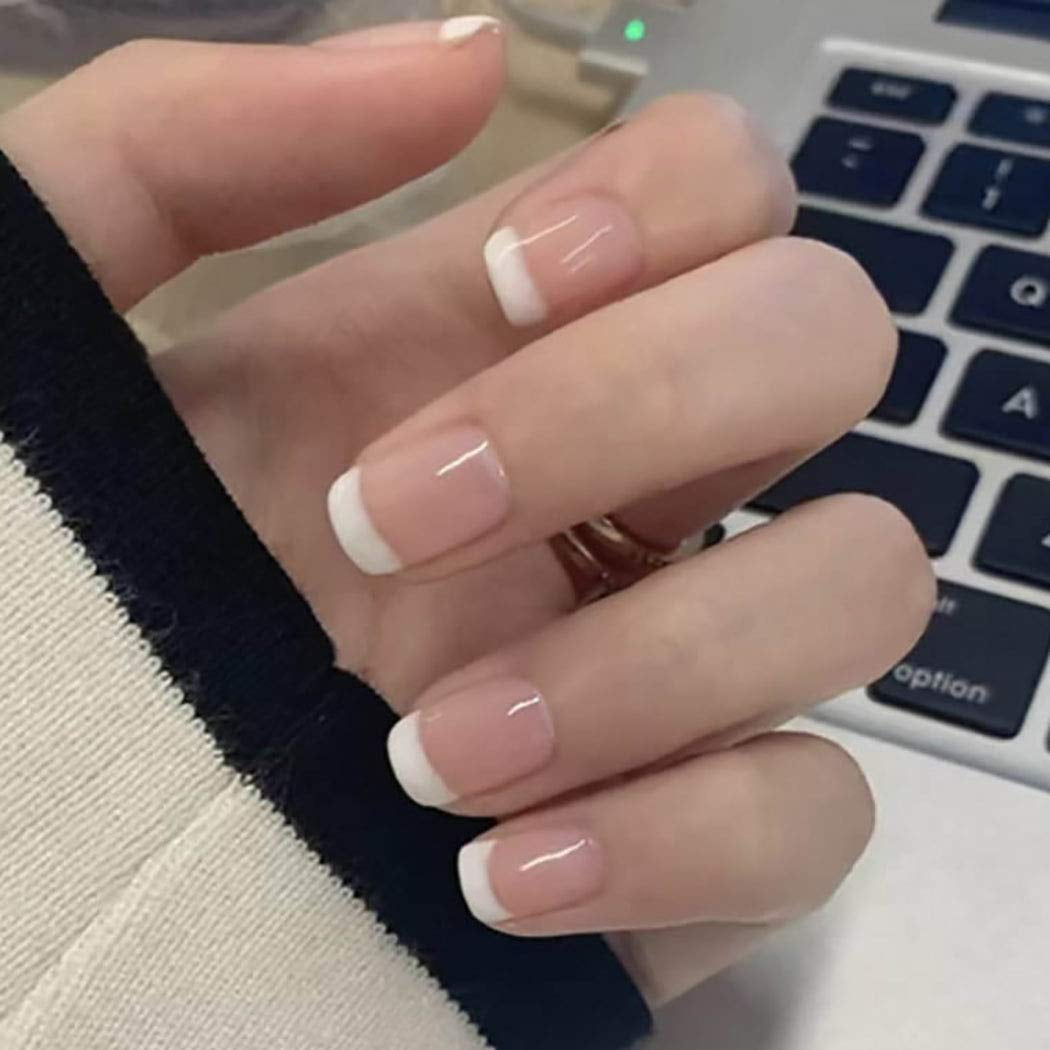 Nude Pink Press On Nails Full Cover Fake Nails Short Square False Nail Tips French Nails Glossy Clip On Nails 24pcs For Women And Girls 24pcs Walmart Com Walmart Com Nude Pink Press On Nails Full Cover Fake Nails Short Square False Nail Tips French Nails Glossy Clip On Nails 24pcs For Women And Girls 24pcs Walmart Com Walmart Com