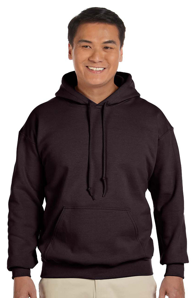 gildan dark chocolate hoodie