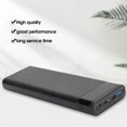 thumbnail image 4 of DIY Power Bank Shell, Power Bank Case Power Bank Kit Battery Box Shell, Portable For DIY Mobile Power Black,white, 4 of 8