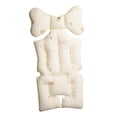 thumbnail image 2 of Cojín para cochecito de bebé, accesorios para cochecito transpirables para niños, soporte suave, alfombrilla gruesa y cómoda con forro para cochecito Conejo, 2 of 9