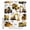 White, variant on Construction Truck Bathroom Shower Curtains with 12 Hooks Waterproof Shower Curtain for Stalls and Bathtubs Cartoon Grips and Bulldozers Turmeric Decorative Bathroom Privacy Curtain 36x78 Inches