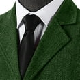 thumbnail image 4 of Men's Tweed Suit Vest Western Herringbone Wool Suit Vintage Button Down Notch Lapel Waistcoat Thick Tweed Coat For Groomsman, 4 of 5