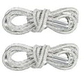 thumbnail image 2 of 2PCS Rhinestone Shoe Laces,Round Glitter Shoes Laces for Sneakers,Crystal Bling Diamond Rope Shoe Strings,Crystal Bling Blings Shiny Round Shoes Lace for Sweatpants Shorts Crystal Hoodies(White), 2 of 9