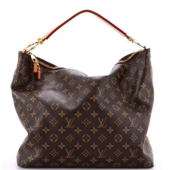 Pre-Owned Sully Handbag Monogram Canvas MM By Rebag