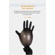 thumbnail image 4 of Guantes de examen desechables Sin polvo Sincero 100 unidades L Negro, 4 of 5