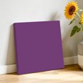 thumbnail image 3 of Canvas Wall Art, Purple Framed Canvas Prints for Bathroom Kitchen, Modern Farmhouse Solid Purple Elegant Gallery Wrapped Wall Decor for Home Office, Gifts, 10"x10" Ship Next Day, 3 of 9