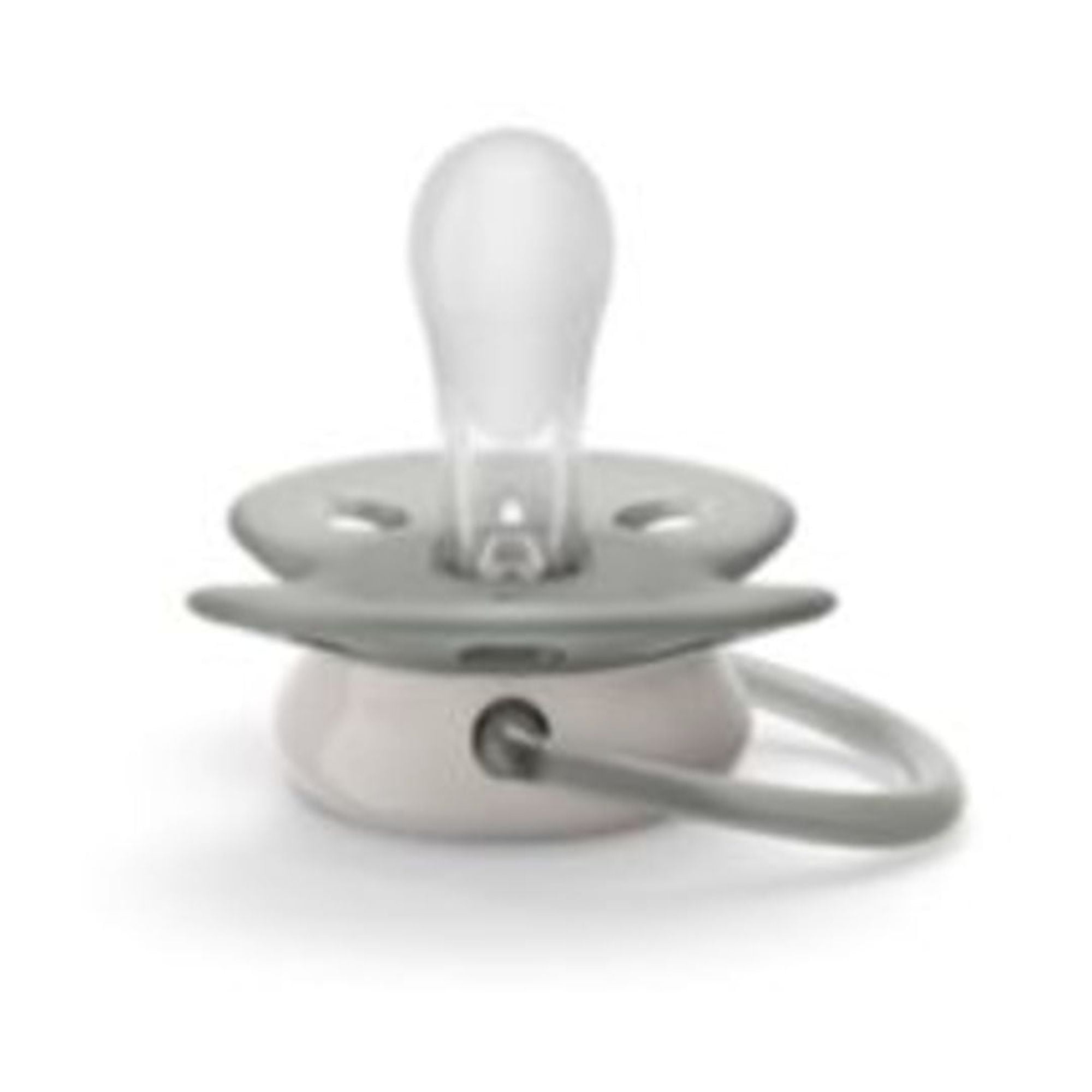 Philips Avent Ultra Soft Pacifier 6-18M, Misty Dawn / Silk Beige, 2 Pack SCF091/17