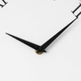 thumbnail image 5 of SHYFOY Luxury Art Deco Mirrored Wall Clock with Crushed Diamond Inlay Silver Glass Accent for Living Room, 5 of 8