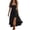 Black, variant on Women's 2026 Summer Boho Midi Dress Vintage Western Cowgirls Bohemian Casual Sundresses