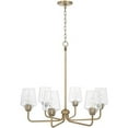 thumbnail image 4 of 6 Light Chandelier-Aged Brass Finish Capital Lighting 442261Ad-512, 4 of 9