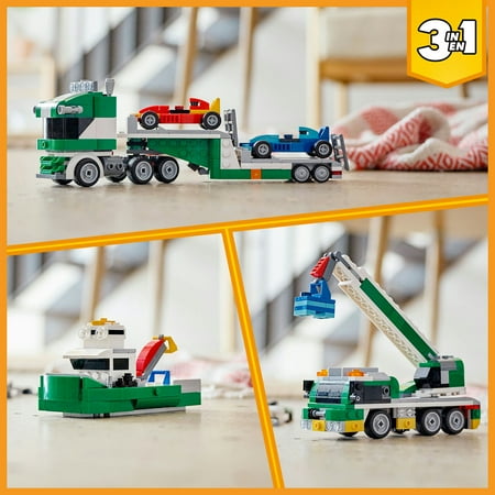 LEGO - Creator 3 in 1 Race Car Transporter 31113