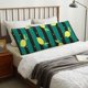 thumbnail image 4 of Balery Lemon Funda Protectora para Almohada Corporal de Algodón Hipoalergénico con Cierre(55 x 21 pulgadas), Almohadas No Incluidas, 4 of 7