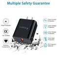 thumbnail image 3 of Cargador rápido 3.0 cargador de pared para Samsung Galaxy A32 A52 A17 S25 A16 A51 A71 S21 A14 A13 A11 A20 A50 A12 S24 S23 S22 Ultra 5G S20 A15 Note 20 S10 S9 LG Stylo Adaptive Block Cube+cable USB tip, 3 of 7