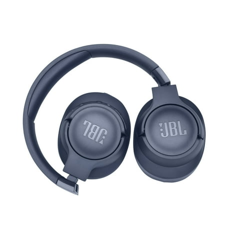 JBL - Tune 760NC Wireless Noise Cancelling Over-Ear Headphones - Blue