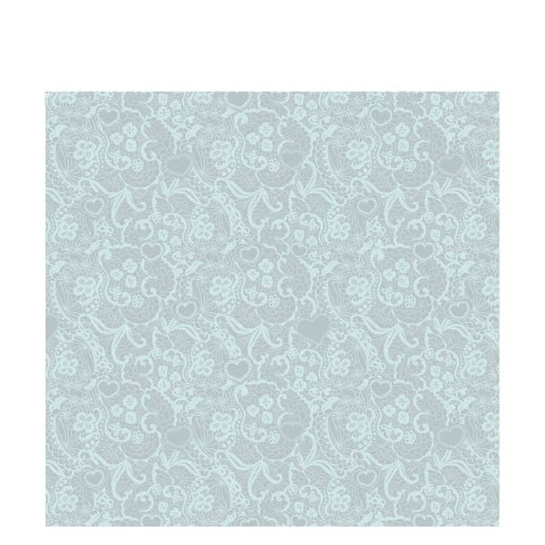 Zhuge Flores, regalos, papel para envolver regalos, flores mate impresas a prueba de agua, papel para envolver regalos (azul)