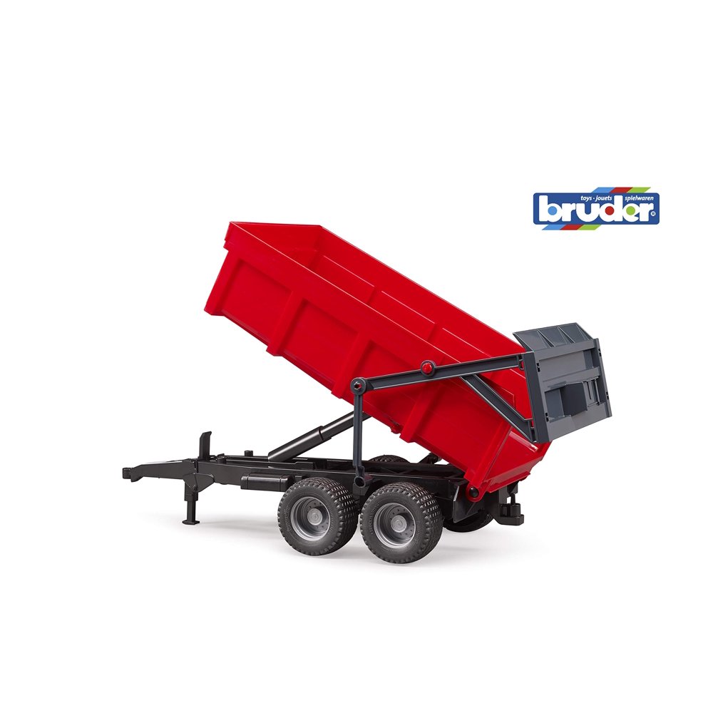 Bruder #02211 Tipping Trailer - Red - New Factory Sealed - Walmart.com