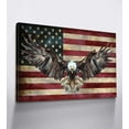 thumbnail image 2 of Eagles Poster American Flag for Wall American Flag Decor American Flag Wall Art Patriotic Wall Decor Military Wall Decor Army Poster Veterans Day Gifts for Living Room Bedroom Decor, 2 of 3