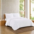 thumbnail image 2 of Swift Home Ultra Soft Solid Duvet Cover Set, Queen, White, 2 of 6