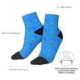 thumbnail image 6 of Pofeuu Colorful Snake Print 30cm Socks, Adult Running Hiking Socks for Youth and Adult, 6 of 7