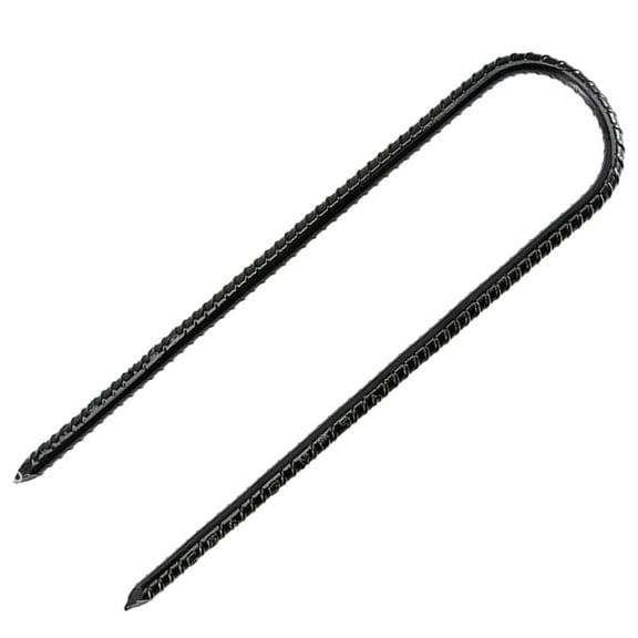 SIEYIO 3Pcs Garden Anchors L/Ushape Metal Fence Stake Wind Stakes for Garden Yard