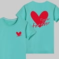 thumbnail image 4 of T-shirts Assortis pour la Famille, T-shirts à Col Rond en Coton pour Adultes et Enfants, Ensembles de Tenues Familiales Confortables pour Photos et Usage Quotidien, 4 of 5