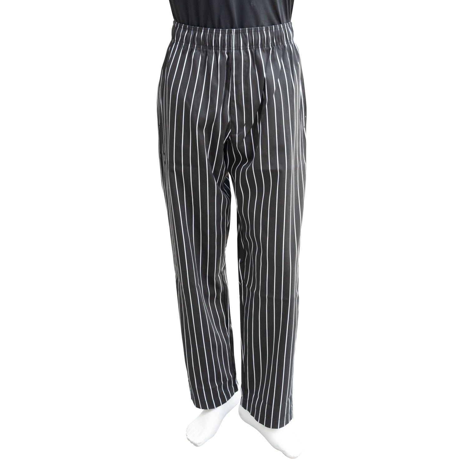 Elastic Waist with Button and Zipper CC225 Chef Code Classic Trouser Chef Pant 