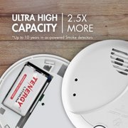 Tenergy 9V Lithium Battery, 1200mah 10 Years Shelf Life, 2 Pack - [Non-Rechargeable]