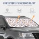 thumbnail image 4 of Balery Rose Flowers Parasol para parabrisas de coche de 2 piezas | Parasol plegable para parabrisas delantero de coche para la mayoría de sedanes-Large, 4 of 6
