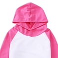 thumbnail image 5 of Ulanda Kids Cotton Hoodies Loose Plain Pullover Hoodie Sweatshirts Boys Girls Cotton Soft Casual Clothes with Pockets (Hot Pink, 14-15 Years), 5 of 5
