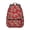 Fireman and Badge, variant on Fireman and Bucket White Pattern Backpack for School, Cute School Bag with Adjustable Shoulder Straps and Padded Back, 15.3"x11"x7.1"