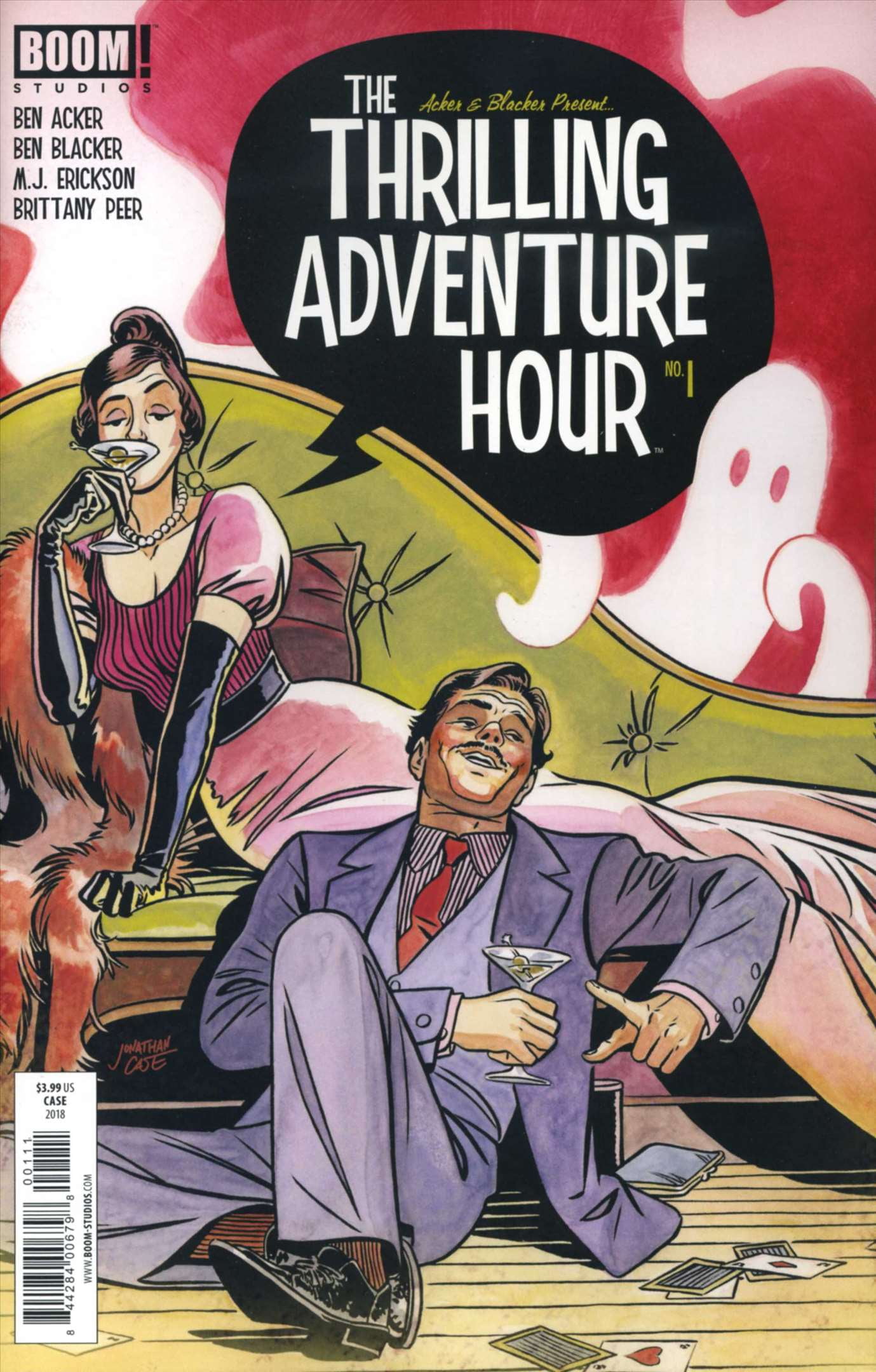 Thrilling Adventure Hour, The (Boom!) 1A VF ; Boom! Comic Book
