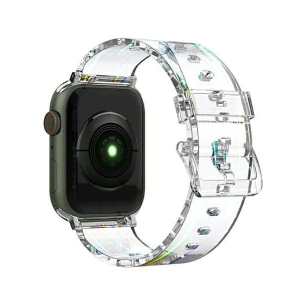 Correa Para Apple Watch Color Transparente Ultra 9 8 7 6
