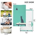 thumbnail image 6 of Yayeee 100% Cotton Hand Towels for Bathroom 16" x 28" Soft Absorbent Kitchen Towel, Green Cat, 6 of 7