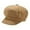 Khaki, variant on Solid Painter Beret Winter Newsboy Cap Korean Women Baseball Visors Hat Dark Gray One Size