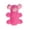 C, variant on 4 Pack Chew Cute Animal Shaped Stuffed Puppy For Boredom Indoor Playing And Companion Use