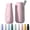 Light Pink, variant on UPF50+ Mini Travel Sun Umbrella for Purse With Case,Small Compact UV Umbrella Protection Sun,Lightweight Portable Parasol Windproof for Women Men Kids