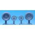 thumbnail image 2 of DEF Model 1:32 F4U-1 Corsair Wheel set 1 (for Tamiya 1/32) #DS32001, 2 of 6