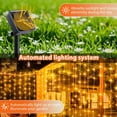 thumbnail image 3 of 300 LED Solar Courtyard Curtain Lights Outdoor Waterproof Fairy String Lights With 8 Modes for Garden Window Bedroom Wedding, 3 of 9