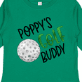 thumbnail image 4 of Inktastic Poppy's Golf Buddy with Golf Ball Boys or Girls Long Sleeve Toddler T-Shirt, 4 of 5