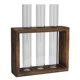 thumbnail image 1 of Tabletop Glass Tube Vase High Borosilicate Glass Pine Wood Frame Retro Tube Plant Vase for Hydroponic Plants Home Decoration3 Bottles, 1 of 4