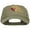 Olive, variant on Ruler of the Roost Embroidered Low Cap - Black OSFM