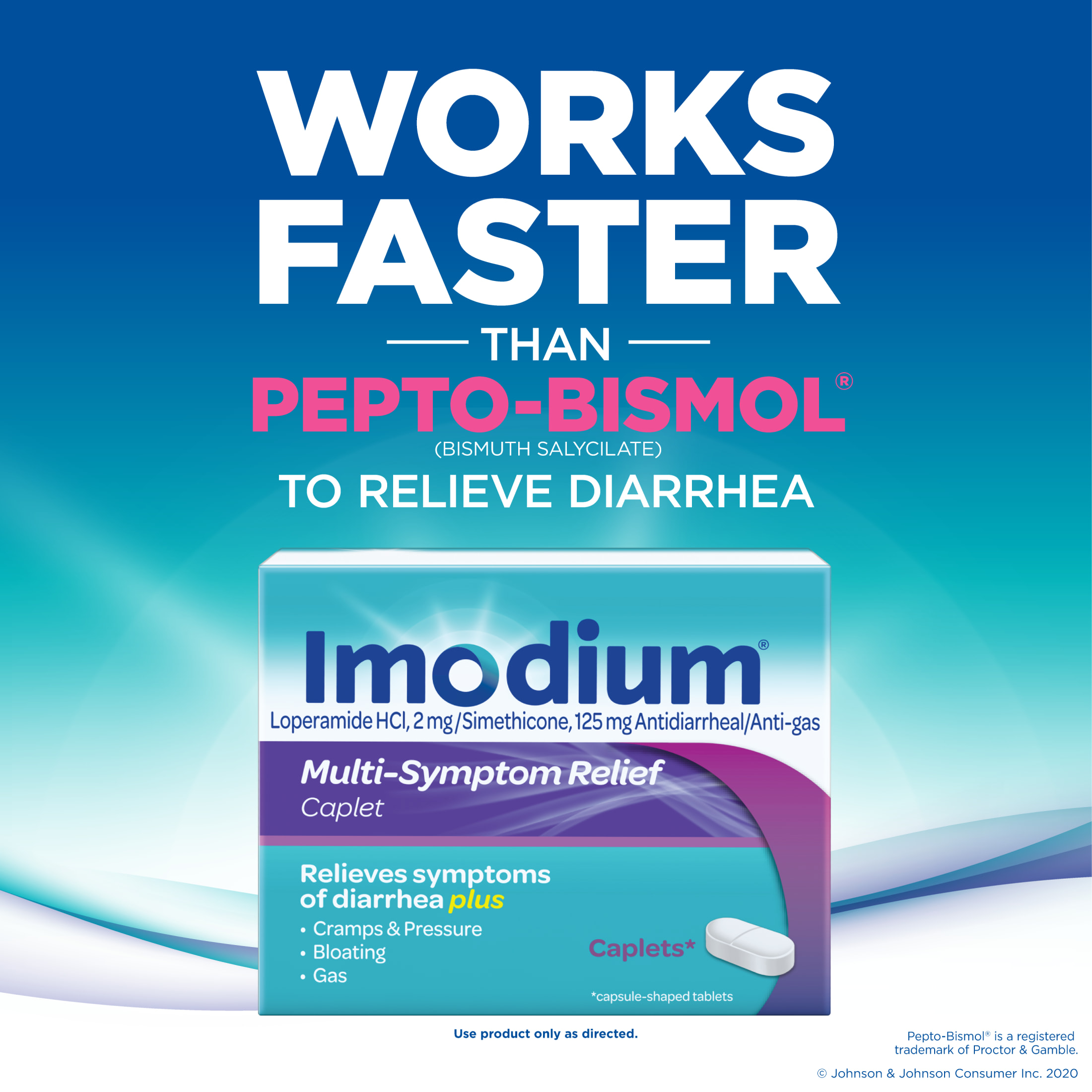 Imodium Multi-Symptom Relief Anti-Diarrheal Medicine Caplets, 42 ct. - image 4 of 11